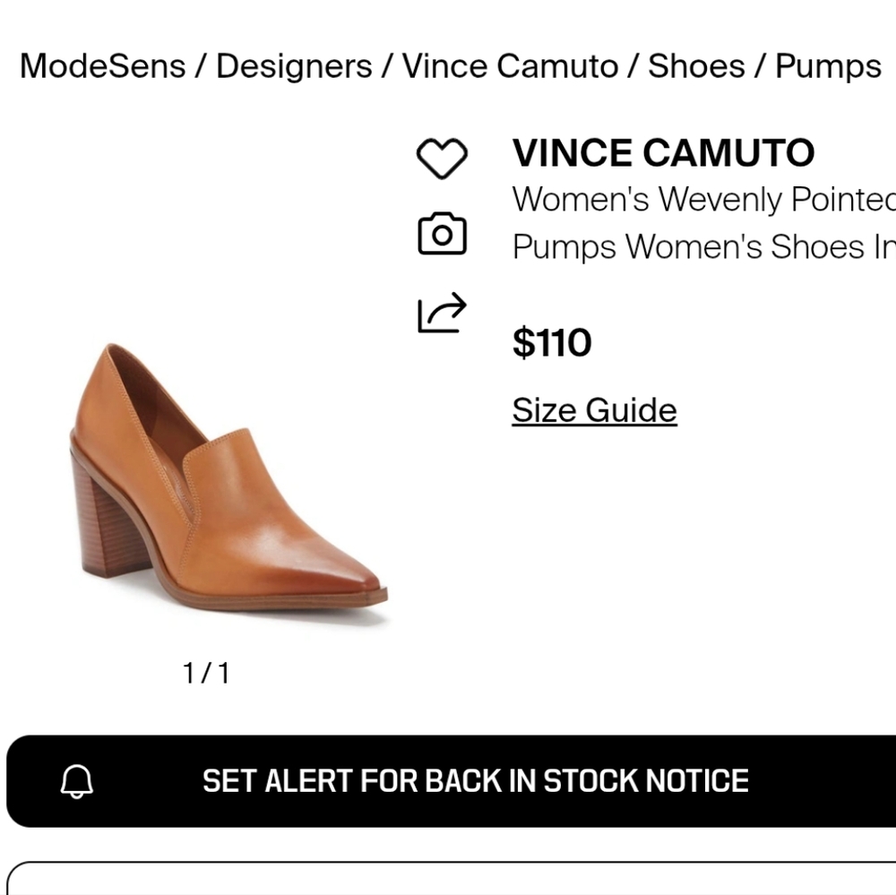 Vince Camuto Shoes 7.5 - Picture 5 of 11